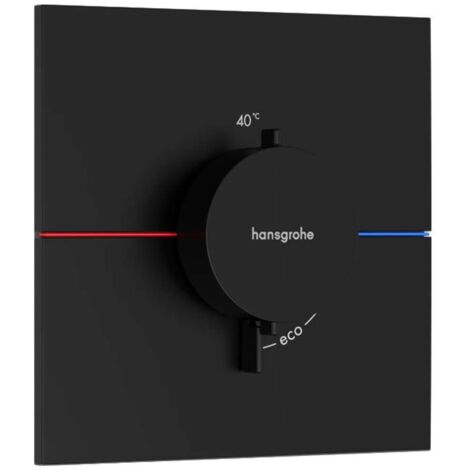 Hansgrohe ShowerSelect Comfort - Unterputz-Thermostatarmatur, schwarz matt 15574670