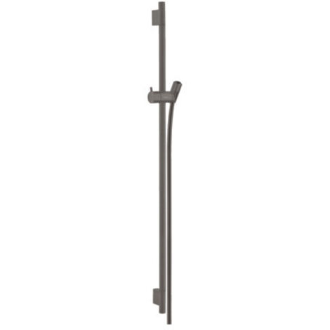 Hansgrohe Unica'S - Duschstange 90 cm, mit Duschschlauch, schwarz chrom gebürstet 28631340