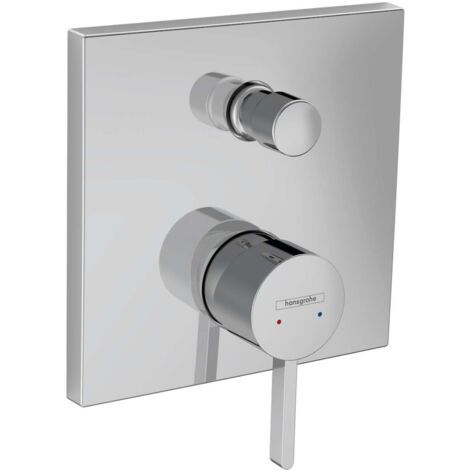 Hansgrohe Finoris - Badewannenarmatur- Unterputz, für 2 Verbraucher, verchromt 76415000