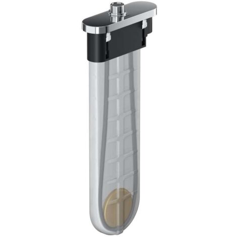 Hansgrohe sBox - Ferstigset eckig zu Badewanne für Handbrause, sBox, verchromt 28020000