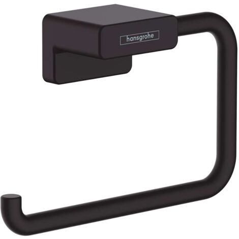 Hansgrohe AddStoris - Papierrollenhalter, schwarz matt 41771670