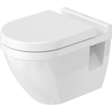 Duravit Starck 3 - Wand-WC, mit WonderGliss, weiß 22000900001