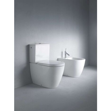 Duravit ME by Starck - WC Kombi für SensoWash, Alpinweiß 2170090000