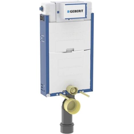 Geberit Kombifix - Installationselement für Wand-WC, 106 cm, Unterputz-Spülkasten OMEGA 12 cm 110.020.00.1