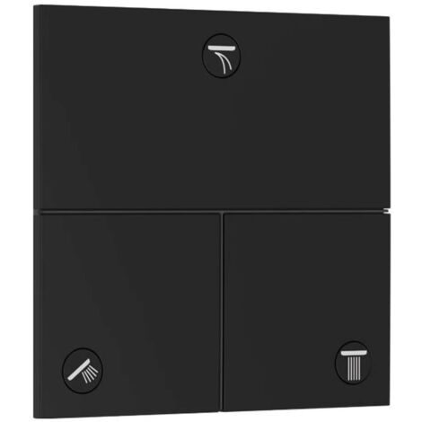 Hansgrohe ShowerSelect Comfort - Unterputzventil, für 3 Verbraucher, schwarz matt 15573670