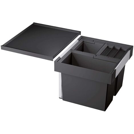 Blanco Flexon II - Einbaumülleimer, geteilt, Volum 35 L 521470