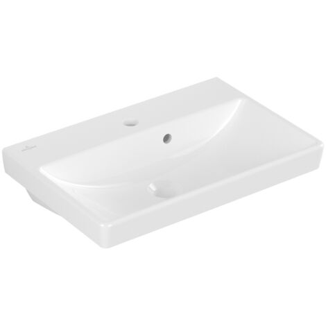 Villeroy & Boch Avento Waschtisch Compact, 1 Hahnloch, mit