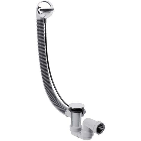 hansgrohe Flexaplus Komplettset Ablauf- und Überlaufgarnitur 58143000 für Normalwannen