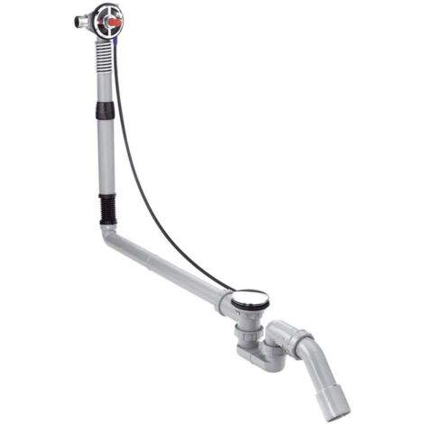 Hansgrohe Exafill S - Einbaukörper für das obere Set des Wannenauslaufes mit Ablauf- und Überlaufset für Spezialbadewannen 58116180