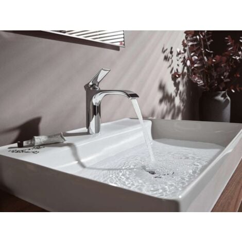 Hansgrohe Vivenis - Waschtischarmatur 110, mit Ablaufgarnitur, EcoSmart, verchromt 75020000