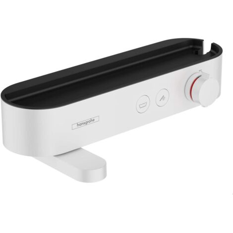 Hansgrohe ShowerTablet Select - Thermostat-Wannenarmatur, Weiß matt 24340700