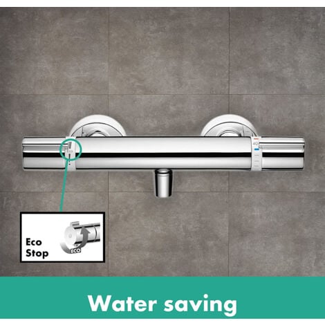 Brausethermostat HANSGROHE Ecostat CL 1001 Ausputz chrom