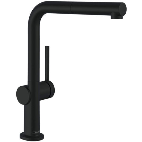 Spültischmischer HANSGROHE 270 Talis M54 1jet mattschwarz 72808670
