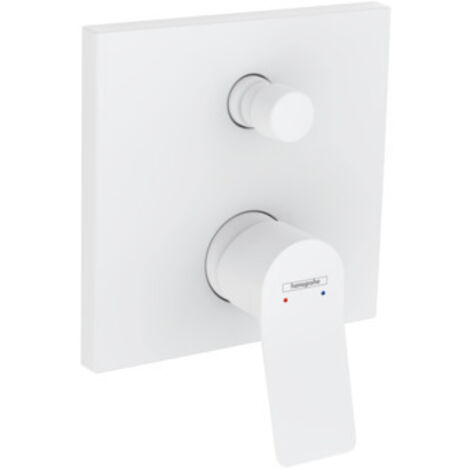 Hansgrohe Vivenis - Unterputz-Wannenarmatur, für 2 Verbraucher, weiß matt 75415700