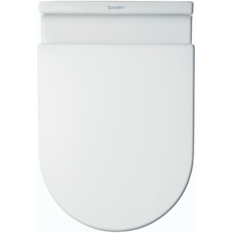 Duravit WC-Sitz Starck 3 mit edelstahl Scharnieren weiß 0063810000