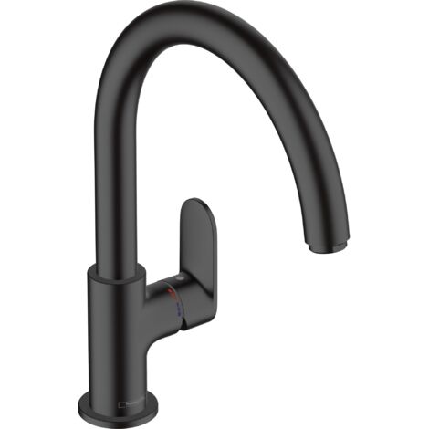 Hansgrohe Vernis Blend M35 Einhebel-Küchenarmatur schwarz matt