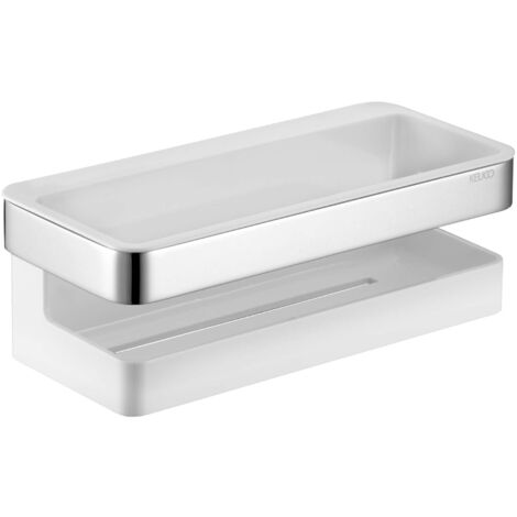 Keuco Collection Moll - Ablage, Länge 24 cm, Weiß/Chrom 12758010000