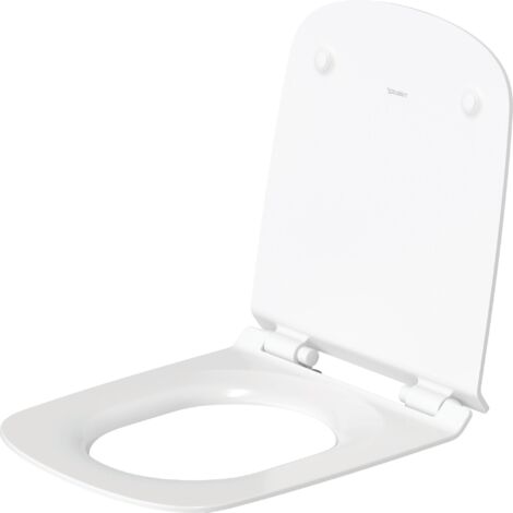 Duravit WC-Sitz DuraStyle mit SoftClose Scharniere edelstahl,