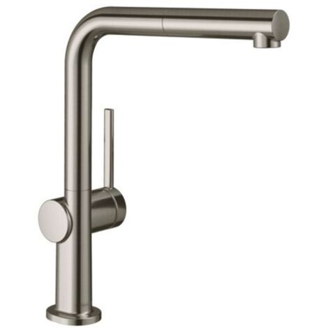 Hansgrohe M54 - Spültischarmatur Talis, mit ausziehbarem Auslauf, sBOX, Edelstahl 72809800
