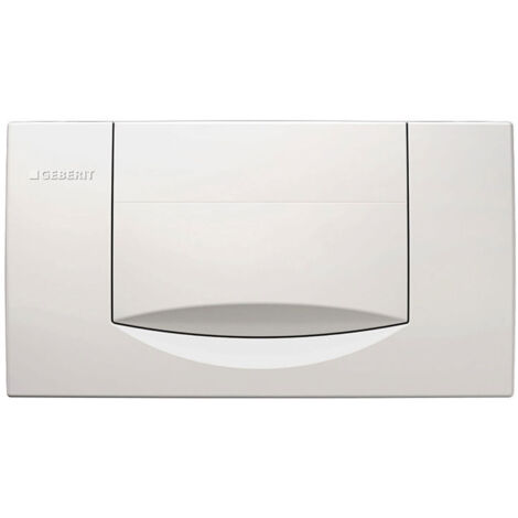 Geberit Twinline - WC-Betätigungsplatte 200F, alpinweiß 115.222.11.1