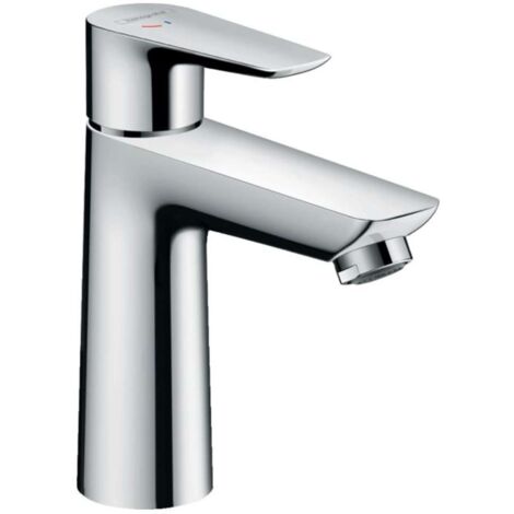 Hansgrohe Talis E - Waschtisch Einhebelmischer 110 CoolStart mit Ablaufgarnitur mit Zugstangen, verchromt 71713000
