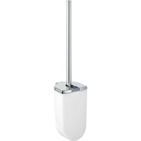KEUCO ELEGANCE Toilettenbürstengarnitur, mit Deckel, abnehmbarer