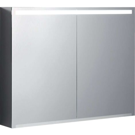 Geberit Option Spiegelschrank mit Beleuchtung, zwei Türen, Breite