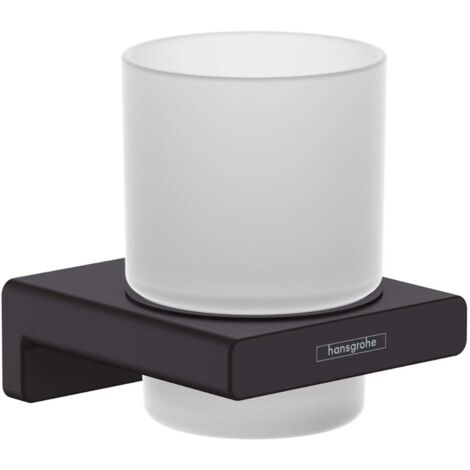 hansgrohe AddStoris Zahnputzbecher, Mattschwarz