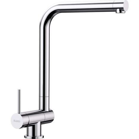 Blanco Laressa F - Küchenarmatur, aufklappbar für Unterfenstermontage, Chrom 521546