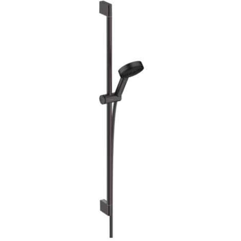 Hansgrohe Pulsify Select - Brausegarnitur, 3 Strahlarten, EcoSmart, Stange 96 cm
und Schlauch, schwarz matt 24171670
