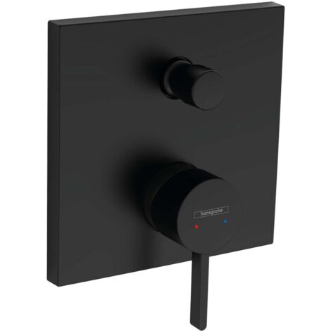 Hansgrohe Finoris - Badewannenarmatur- Unterputz, für 2 Verbraucher, schwarz matt 76415670