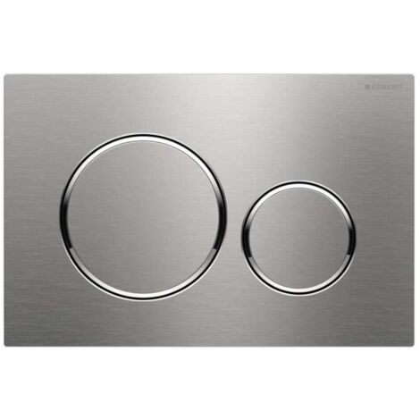 Geberit Sigma20 - Betätigungsplatte SIGMA20, verschraubbar, Edelstahl 115.889.SN.1