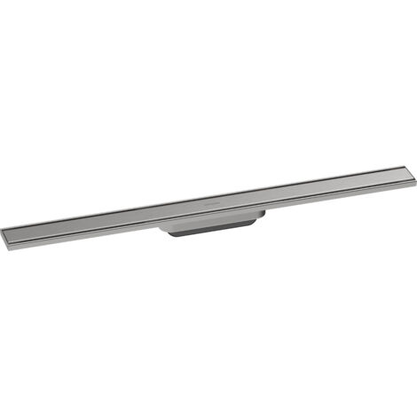Hansgrohe RainDrain Original - Duschrinne 80 cm, mit Gitter, Edelstahl gebürstet 56198800 (1/5)