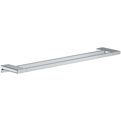 Hansgrohe AddStoris - Doppelbadetuchhalter, Länge 65 cm, verchromt 41743000