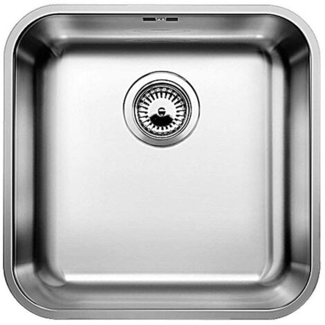 Blanco Supra 400 - Spüle, 43x43 cm, gebürsteter Edelstahl 518201
