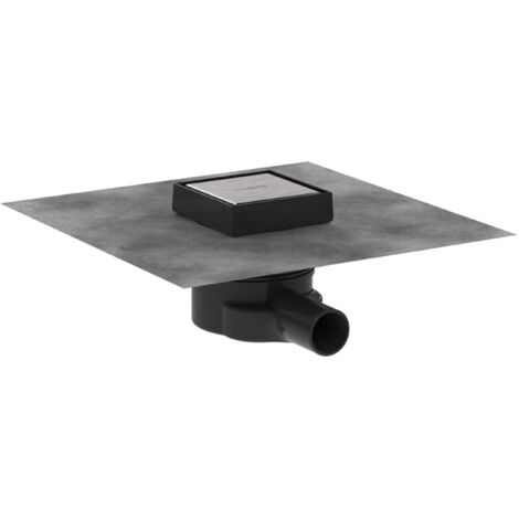 Hansgrohe RainDrain Point - Punktablauf, 10x10 cm, Edelstahl gebürstet 56247800