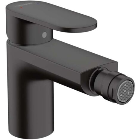 Hansgrohe Vernis Blend - Bidetarmatur mit Ablaufgarnitur, schwarz matt 71210670