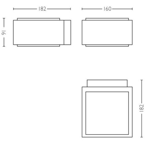 Philips myGarden - Außenwandleuchte 16x9 cm, E27, Anthrazit 915005361101