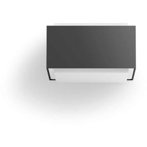 Philips myGarden - Außenwandleuchte 16x9 cm, E27, Anthrazit 915005361101
