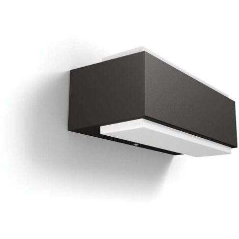 Philips myGarden - LED-Wandleuchte für den Außenbereich 20x8 cm, 4000 K, 9 W, Anthrazit 915005378702