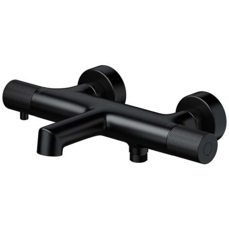 Cersanit Zen - Thermostat-Badewannenarmatur, schwarz S951-566
