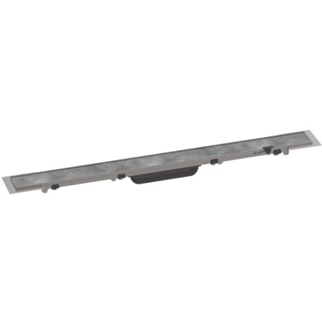 Hansgrohe RainDrain Rock - Duschrinne 700, befliesbar, Edelstahl 56030000