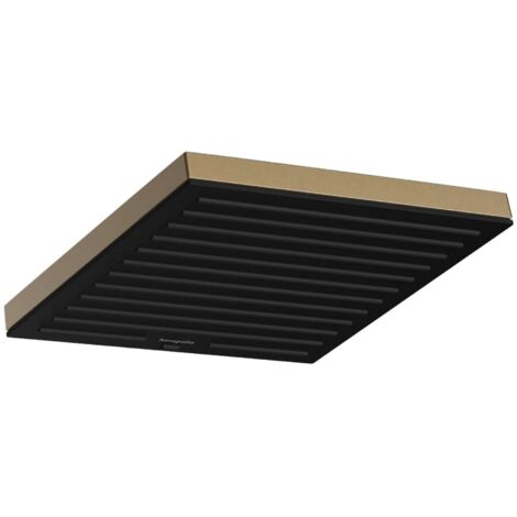 Hansgrohe Pulsify E - Kopfbrause, 26x26 cm, Bronze gebürstet 24330140