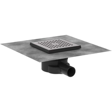 Hansgrohe RainDrain Point - Punktablauf, 15x15 cm, Edelstahl gebürstet 56248800
