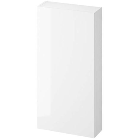Cersanit City - Schrank 80x40x14 cm, 1 Tür, Scharniere links/rechts, weiß S584-020-DSM
