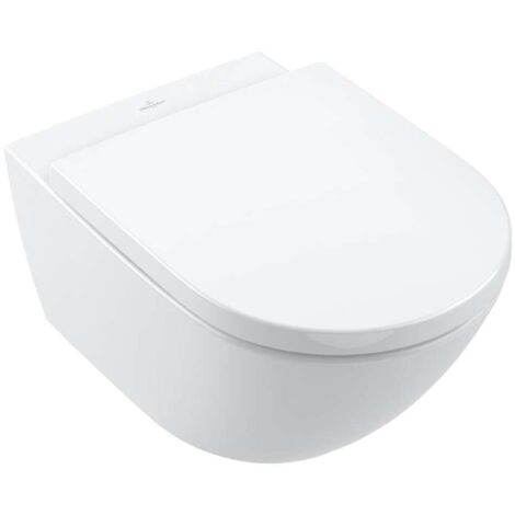 Villeroy & Boch Subway 3.0 - Wand-WC, TwistFlush, DirectFlush, CeramicPlus, Stone White 4670T0RW
