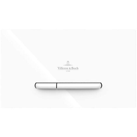 Villeroy & Boch ViConnect - Betätigungsplatte E300, Weiß 92218068