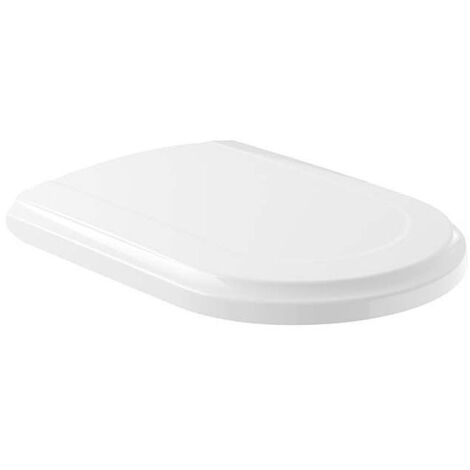VB WC-Sitz Hommage S1 430x485x80mm Oval SoftClosing QuickRelease Weiß Alpin