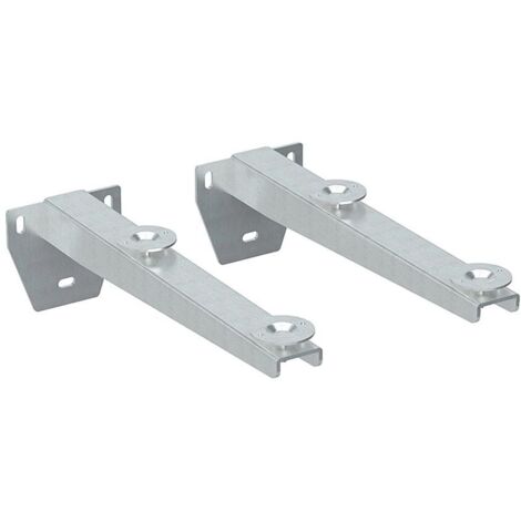 Geberit - Montagewinkelset für Waschtische, 2 Stk., 360 mm 500250000 (1/3)