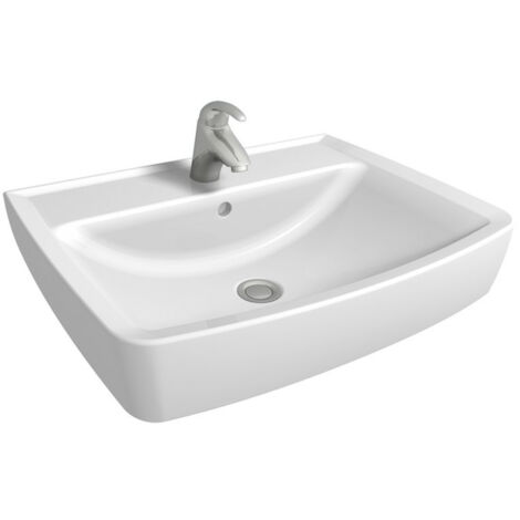 Rekord Wandwaschbecken 50x38cm, mit Bohrung und Überlauf (K91952000)
